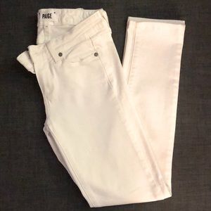 Size 24 PAIGE Skyline Skinny jeans